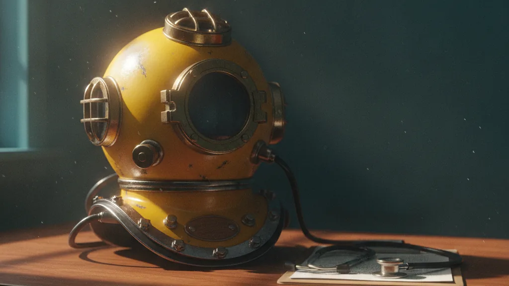 Certificado médico de buceo comercial: qué evalúa y cada cuánto